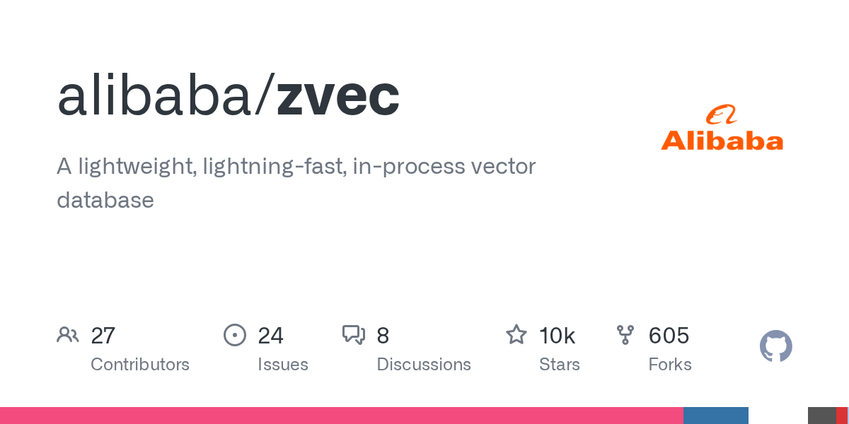 阿里开源 Zvec:向量数据库领域的 SQLite,轻量级嵌入式方案-无双技术网