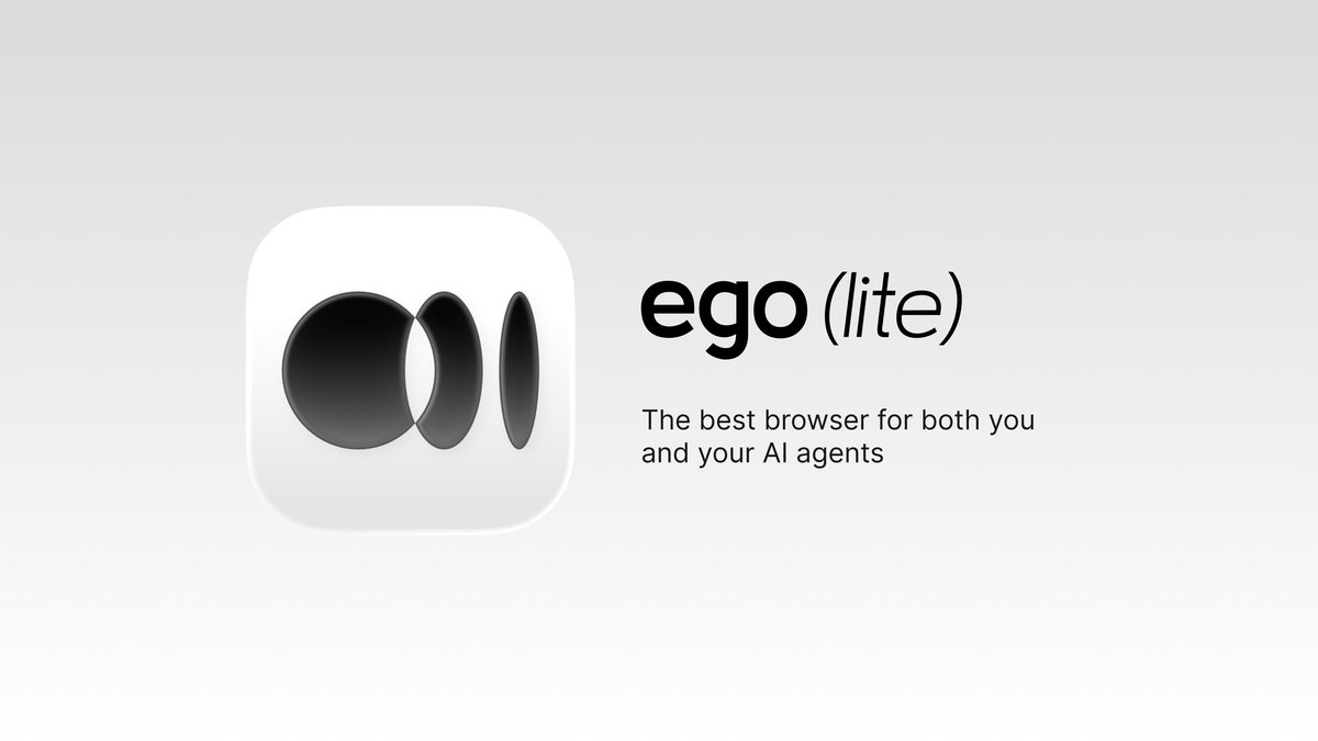 ego-lite:GitHub 900+ Star,专为 AI Agent 打造的浏览器,让人和 AI 共享同一个 Chrome-无双技术网